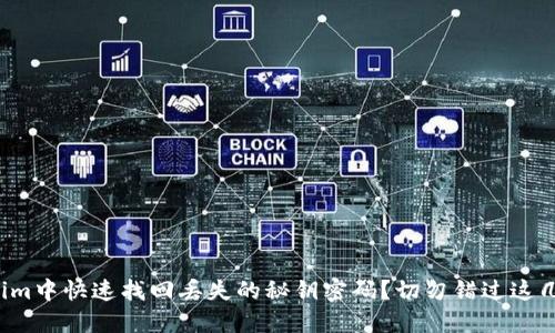 如何在tokenim中快速找回丢失的秘钥密码？切勿错过这几个关键步骤！