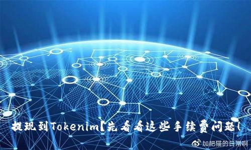 提现到Tokenim？先看看这些手续费问题！